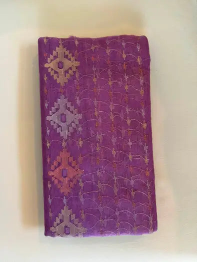 Premium Jamdani Saree (Purple/Violet)