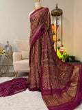 Pure Modal Silk Azrak (Lavender)
